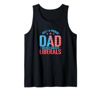 Papá Orgulloso no crió a los liberales Camiseta sin Mangas
