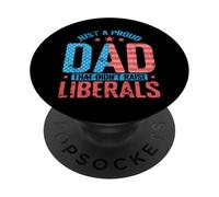Papá Orgulloso no crió a los liberales PopSockets PopGrip Adhesivo