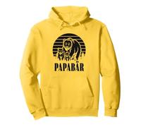 Papá Oso Padre Bebé Hijo Hija Niños Oso Papá Día del Padre Sudadera con Capucha