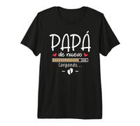 Papá por Segunda Vez 2026 - Anuncio Embarazo Bebé Sorpresa Camiseta Premium