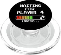 Papá por Segunda Vez Futuro Padre Player 4 Mamá Segundo Hijo PopSockets PopGrip para MagSafe