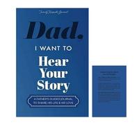 Papá, Quiero Escuchar Tu Historia: Un Diario Guiado De Un Padre Para Compartir Su Vida Y Su Amor, Saludo De Vacaciones De Escritura Cuaderno De Papel Para Padre, Escucha Tus Libros De Cuentos