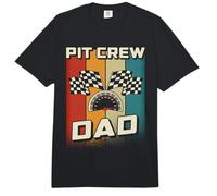 Papá, Racer, Día de la Carrera, Papá, Carreras de Coches, Papá, Pit Crew Comfort Colors Adult Heavyweight T-Shirt