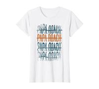 Papa Roach - Official Merchandise - Who Do You Trust Camiseta, Mujer, Blanco, M