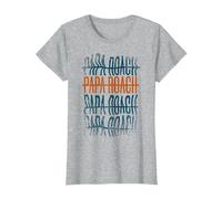 Papa Roach - Official Merchandise - Who Do You Trust Camiseta, Mujer, Gris Jaspeado, 3XL