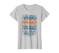 Papa Roach - Official Merchandise - Who Do You Trust Camiseta, Mujer, Plata, M