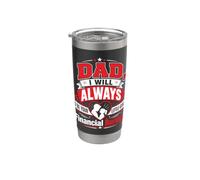 Papá Siempre Seré Tu Carga Financiera Vaso térmico de acero inoxidable de doble pared