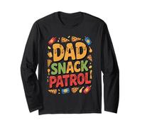 Papá Snack Patrol Día del Padre Divertido Daddy In Kitchen New Dad Manga Larga