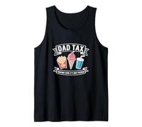 Papá Tax Chistes Juego de palabras Mal Humor Hombres Divertido Día del Padre de Hijo Camiseta sin Mangas