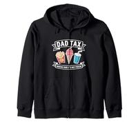 Papá Tax Chistes Juego de palabras Mal Humor Hombres Divertido Día del Padre de Hijo Sudadera con Capucha