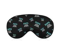 Papa The Man The Myth The Legend Sleeping Blindfold Mask Cute Eye Shade Cover con correa ajustable para Mujeres Hombres Night