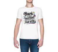 Papà Ti Darò Fastidio per Il Resto Della Tua Vita Blanca Hombre Camiseta White Men's T-Shirt tee