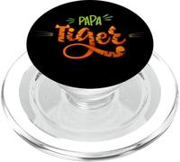 Papa Tiger Graphic T Shirt, Happy Father's Day, Cool Dad PopSockets PopGrip para MagSafe