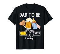 Papá To Be 2026 Divertido Nuevo bebé Padre papá será Promovido Camiseta