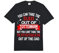 Papá Tottenham no Puede sacarlo del Tottenham Comfort Colors Adult Heavyweight T-Shirt
