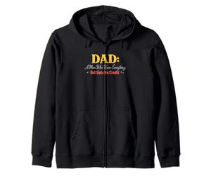 Papá Un Hombre Que Sabe Todo Pero no recibe crédito Sudadera con Capucha