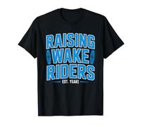Papa Wakeboard Estela De Padre del Lago Criar Riders Camiseta