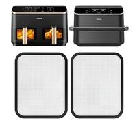 PAPAcroscoma Air Fryer Air Fryer Accesorio: 2 Piezas Para Airfryer 8.5 L Y Dual Blaze 10 L en Acero Inoxidable en Una Freidora de Aire Caliente de Accesorios Finos para Cocina