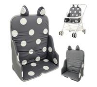 PAPAcroscoma Reductor de asiento para trona, malla 3D de algodón de doble | Cómodo cojín lavable, reductor de asiento universal para trona con Hauck Tripp Trapp Trapp