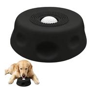 PAPAcroscoma Schleckball Dog Slow Feeder, Antischlingnapf Hunde mit SilikonFlansch und Rutschfestes Unterseite für Flüssigge Leckerbissen, Hunde Hundespielzeug für große mittlere und kleine Rassen