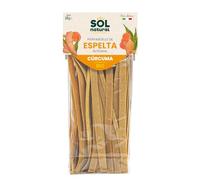 Papardelle de espelta integral con curcuma bio 250g Sol Natural