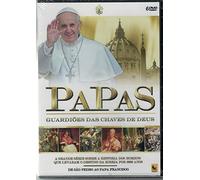 PAPAS (6 DVDs) Guardoes das Chaves de Deus. La Historia de la Iglesia Catolica (English and Portugueses)