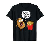 Papas Fritas Divertidas Papas Fritas es Que tú Hermano Papa Camiseta