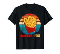 Papas Fritas y Aros de Cebolla Camiseta