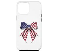 Papas Patatas 4 de Julio Bandera Americana Patriótica Coqueta Carcasa para iPhone 12 Pro Max