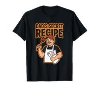 Papás Receta Secreta Cita Día del Padre Papá Cocina Humor Divertido Camiseta