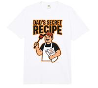 Papás Receta Secreta Cita Día del Padre Papá Cocina Humor Divertido Comfort Colors Adult Heavyweight T-Shirt