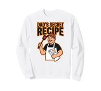 Papás Receta Secreta Cita Día del Padre Papá Cocina Humor Divertido Sudadera