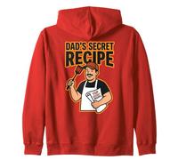 Papás Receta Secreta Cita Día del Padre Papá Cocina Humor Divertido Sudadera con Capucha