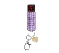 papasafety Spray de Marcaje UV Compacto para Mujer - 20 ml - Diseño Elegante con Estrás - Accesorio Portátil de Bolsillo