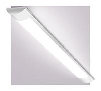 Papasbox 40W LED Tubo de Luz, 4ft 120CM Lámpara LED de Techo, Blanco Neutro 4000K 130°Ángulo, Ideal para Sala de Estar, Baño, Cocina, Garaje, Oficina, Almacén