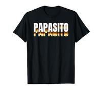 Papasito Retro Bear Pride, Divertido diseño Vintage Latino Gay Camiseta