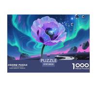 Papaver Rhoeas Puzzle 1000 Pezzi FAI Da Te, Intrattenimento Creativo, Divertimento Festa Aziendale Regali Natale per Adulti E Bambini Dai 14 Anni In Su 38x26cm/1000pcs