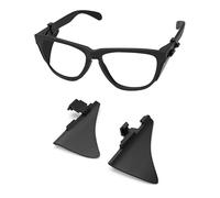 PapaViva 1 par de gafas de seguridad laterales para Oakley Frogskins OO9013 / Frogskins Lite OO9374 gafas de sol color negro