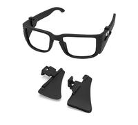 PapaViva 1 par de lentes de seguridad laterales para gafas de sol Oakley Holbrook/XL/XS/AF/S/XXL/XXS/RX, color negro