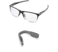 PapaViva Almohadilla de nariz de repuesto para Oakley Bat Flip OX8183 - Gris Euro Fit
