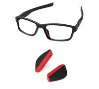 PapaViva Almohadilla de nariz de repuesto para Oakley Mainlink/Mainlink XL/Chainlink Asian Fit/Straightlink - Rojo Euro Fit Standard
