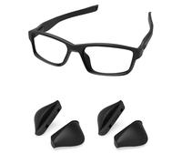 PapaViva Almohadilla nasal de repuesto para Oakley Crosslink Pro Sweep Pitch Strike Zero MNP, Negro y negro., 0