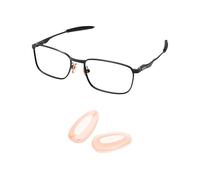 PapaViva Almohadillas de nariz de repuesto para Oakley Gauge 6 OO6038/Gauge 8 M OO4124 57 mm/Calibre 8 L OO4124 62 mm/Calibre 3.1, Luz Naranja, 0