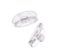 PapaViva Almohadillas de nariz de repuesto para Oakley Square Wire 2 (2014) OO4075/W Square Wire, Transparente, 1 par empaquetado, Talla única