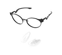 PapaViva Almohadillas de nariz de repuesto para Oakley Wire Tap 2.0 RX OX5152 54 mm y 56 mm, Transparente, 1 par de unidades, Wire Tap 2.0 RX