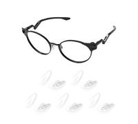 PapaViva Almohadillas de nariz de repuesto para Oakley Wiretap 2.0 OX5152, Transparente, paquete de 5 pares, Wiretap 2.0