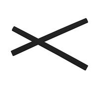 PapaViva Calcetines de repuesto para Oakley Wheel House OO9469/Wheel House RX OX8166, Negro, Wheel House/Wheel House RX