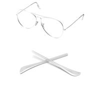 PapaViva Calcetines de repuesto para Ray-Ban RB3025 RB3026 RB3044 RB3362 RB3029 RB3136 RB8052 RB8054 RB3362, transparente, Taille unique