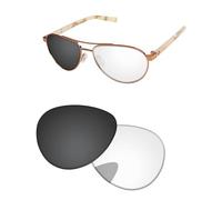 PapaViva Lentes de repuesto compatibles con gafas de sol Costa Del Mar Fernandina 06S4007, Eclipse gris fotocromático, Fernandina 06S4007