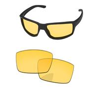 PapaViva Lentes de repuesto compatibles con gafas de sol Oakley Gibston OO9449, Amarillo HD, Gibston